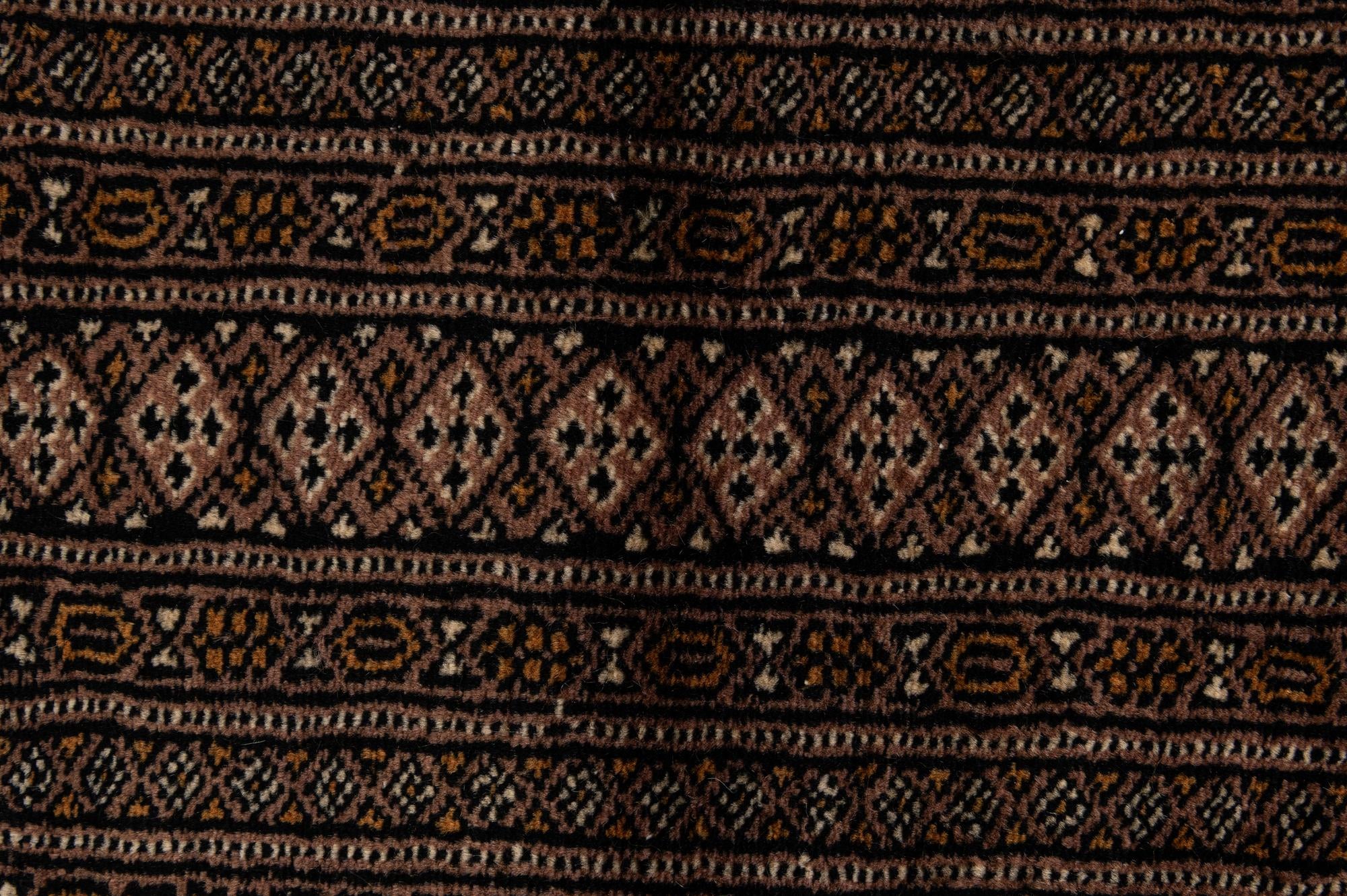 4' 3 x 6' 2 Hand Knotted Bokhara Oriental Wool Rug