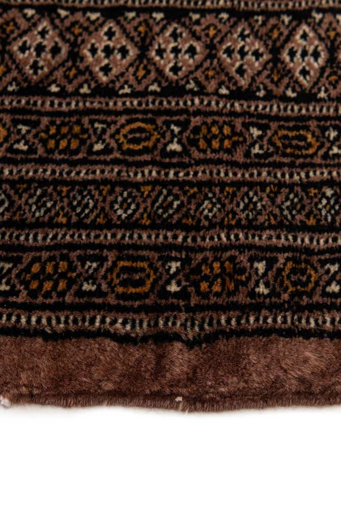 4' 3 x 6' 2 Hand Knotted Bokhara Oriental Wool Rug