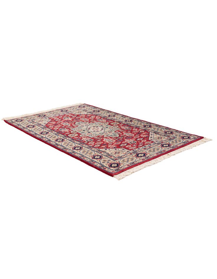 Detail image of 3' 2 x 5' 1  Hand Knotted Bokhara Wool Rug