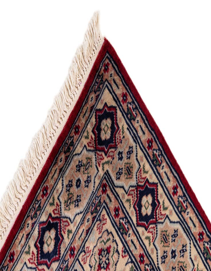 Detail image of 3' 2 x 5' 1  Hand Knotted Bokhara Wool Rug