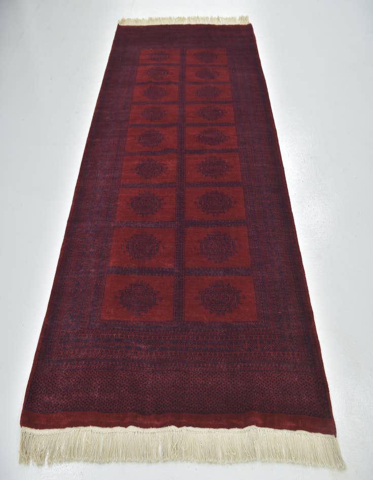 Detail image of 5' 2 x 8' Hand Knotted Bokhara Wool Rug