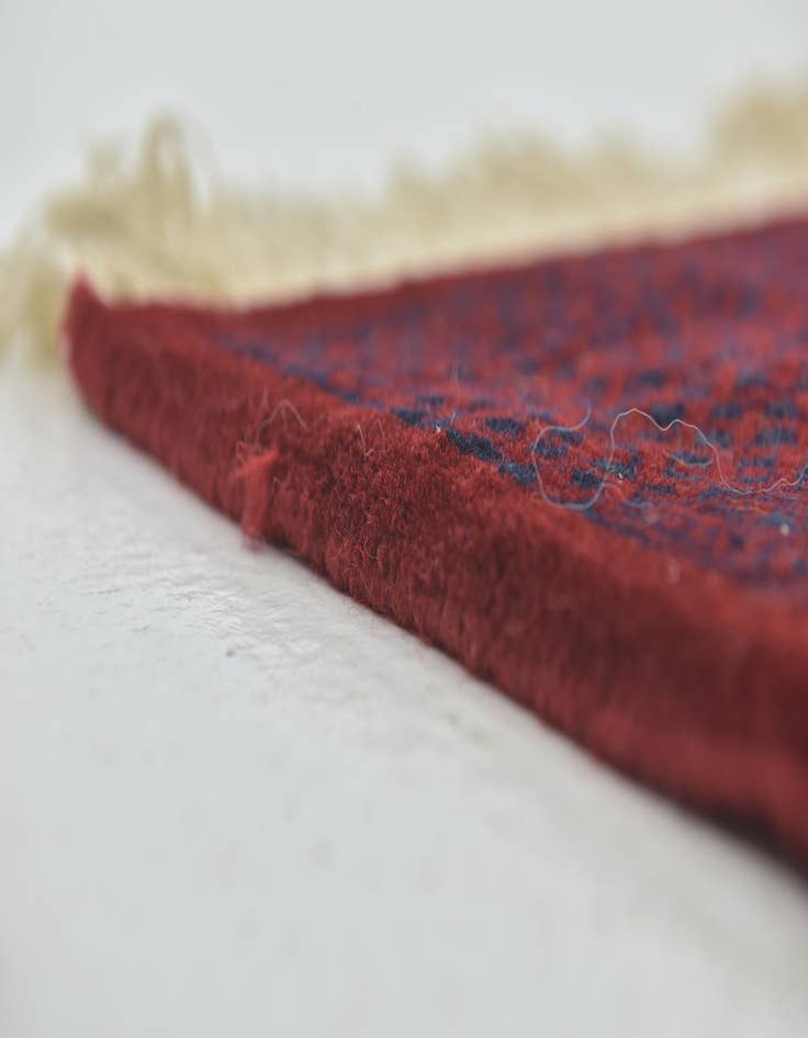 Detail image of 5' 2 x 8' Hand Knotted Bokhara Wool Rug