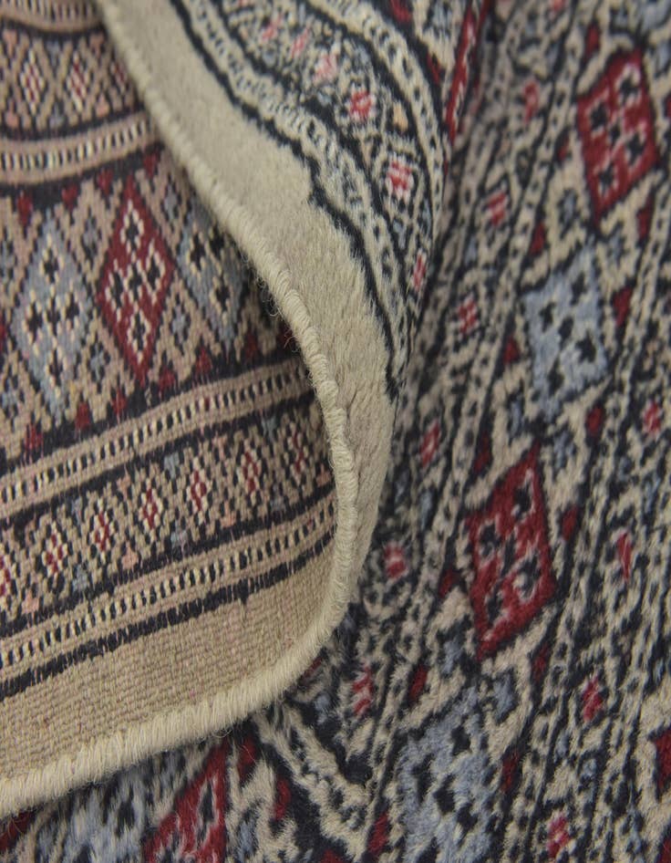 Detail image of 2' 9 x 3' 8 Hand Knotted Bokhara Oriental Wool Rug