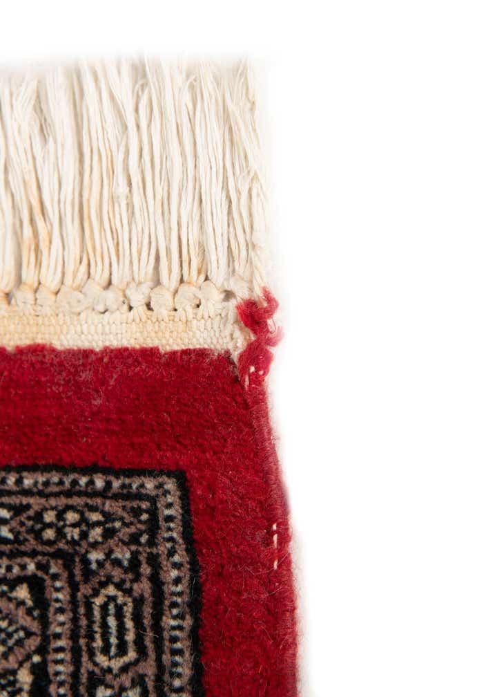 6' 4 x 8' 10 Hand Knotted Bokhara Oriental Wool Rug