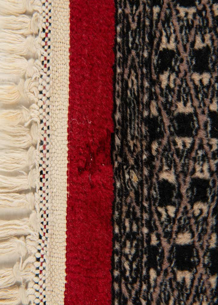 6' 4 x 8' 10 Hand Knotted Bokhara Oriental Wool Rug