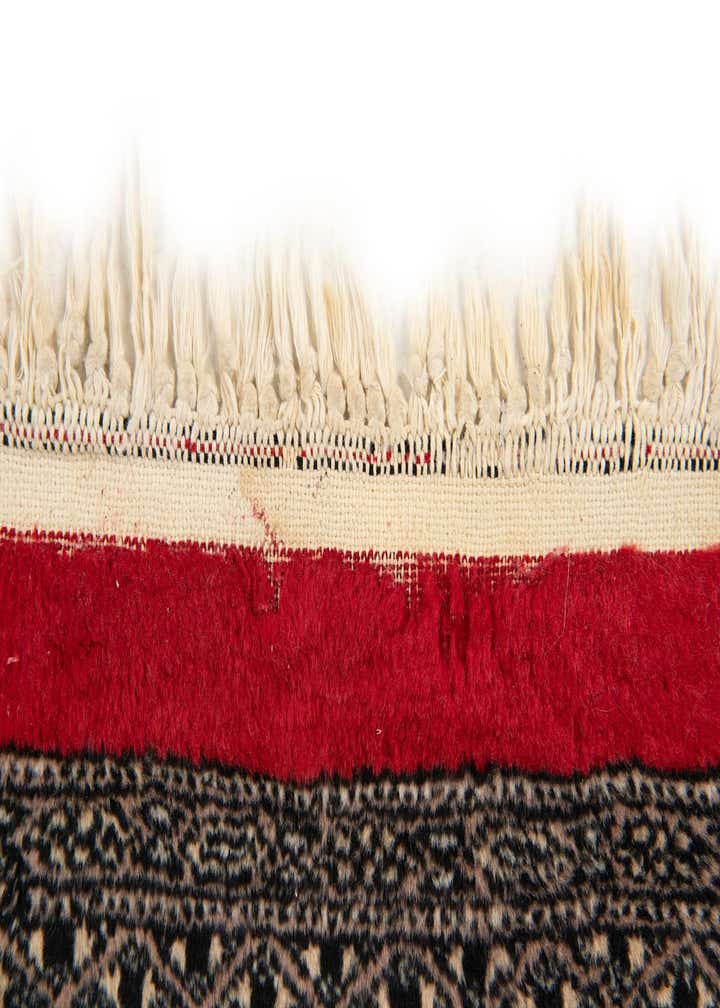 6' 4 x 8' 10 Hand Knotted Bokhara Oriental Wool Rug