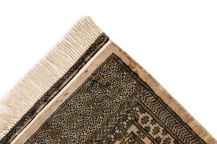 6' 5 x 9' 1 Hand Knotted Bokhara Oriental Wool Rug