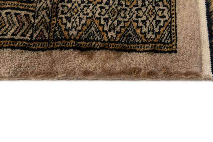 6' 5 x 9' 1 Hand Knotted Bokhara Oriental Wool Rug