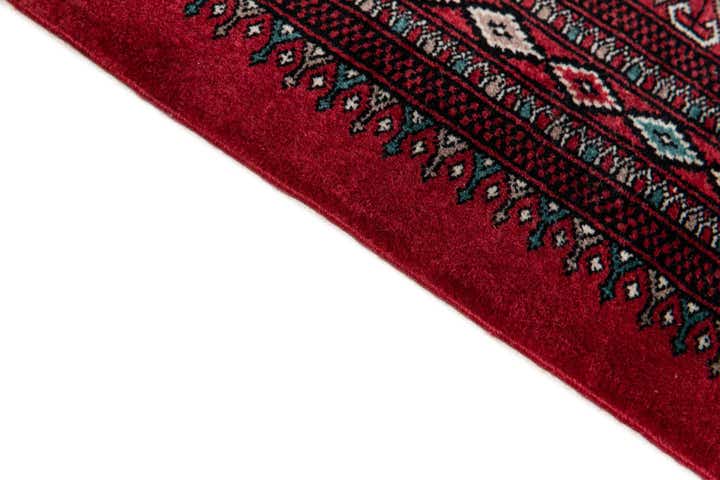 190cm x 295cm anudado a mano Bokhara Alfombra Oriental Lana