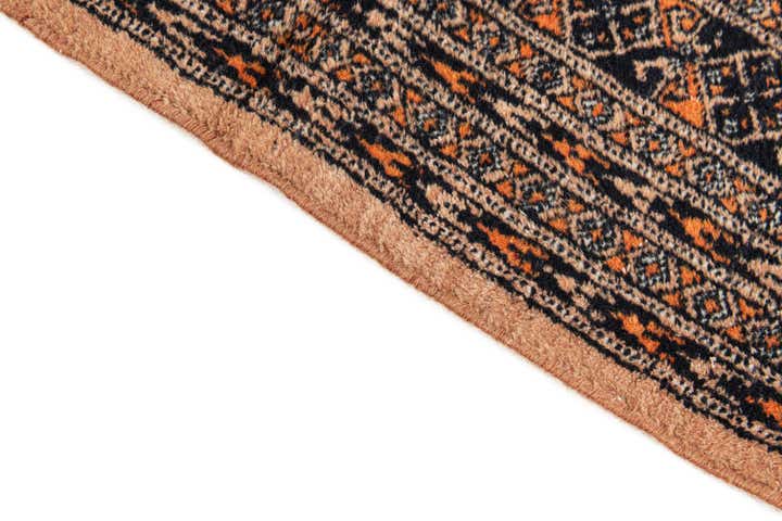 4' 1 x 6' 1 Hand Knotted Bokhara Wool Rug