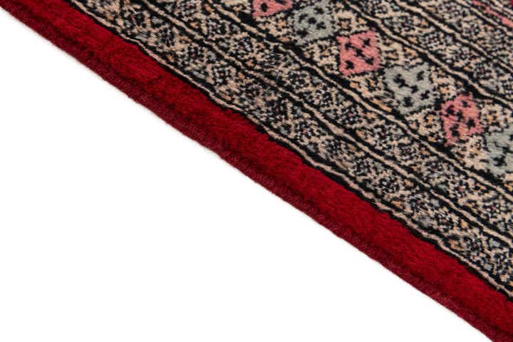 4' 2 x 6' 5 Hand Knotted Bokhara Oriental Wool Rug
