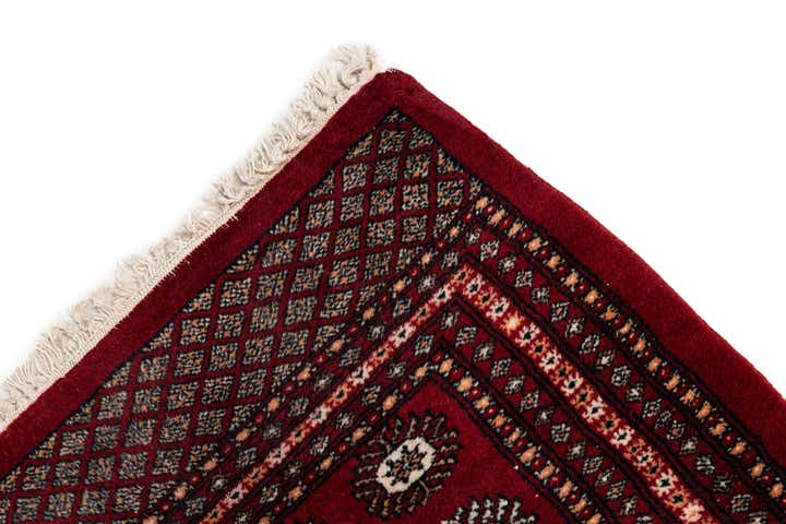 7' 4 x 9' 5 Hand Knotted Bokhara Oriental Wool Rug