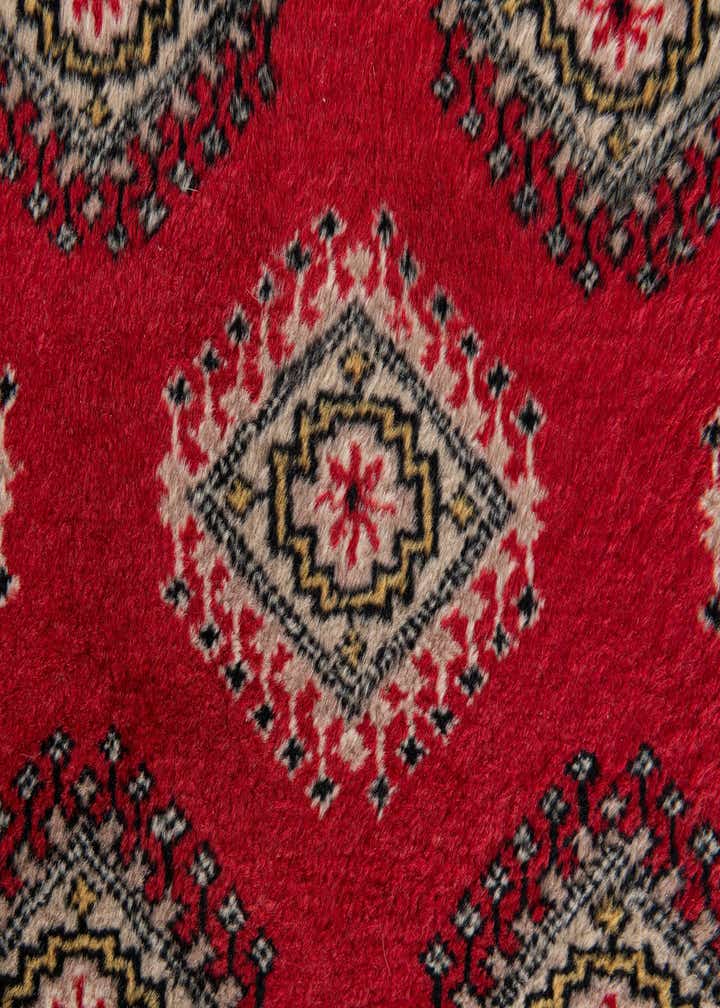 2' 6 x 3' 10 Hand Knotted Bokhara Oriental Wool Rug