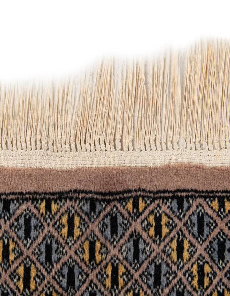 Detail image of 2' 6 x 3' 10  Hand Knotted Bokhara Oriental Wool Rug