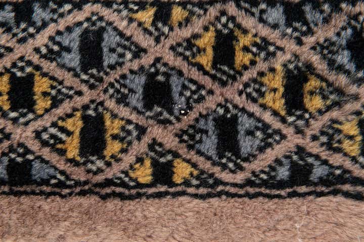 2' 6 x 3' 10 Hand Knotted Bokhara Oriental Wool Rug