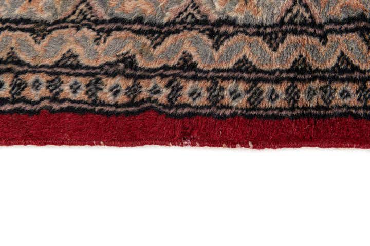 4' 3 x 6' Hand Knotted Bokhara Oriental Wool Rug