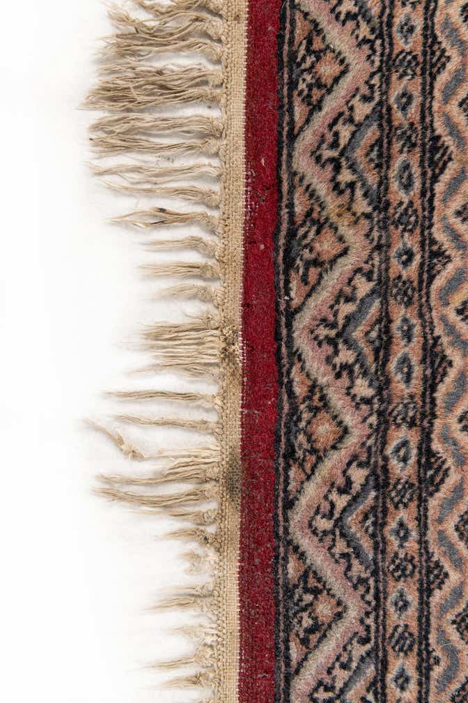 4' 3 x 6' Hand Knotted Bokhara Oriental Wool Rug