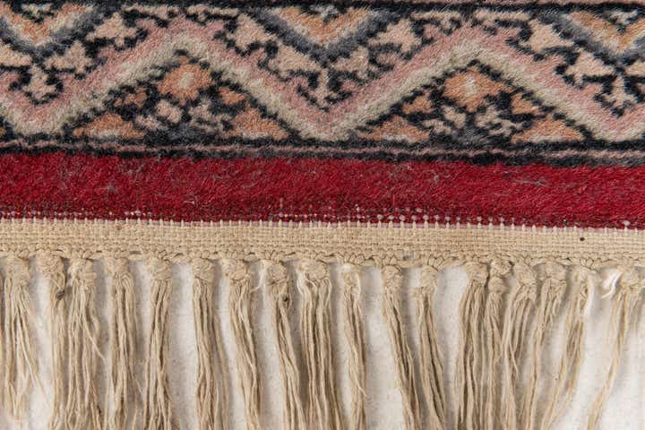 4' 3 x 6' Hand Knotted Bokhara Oriental Wool Rug