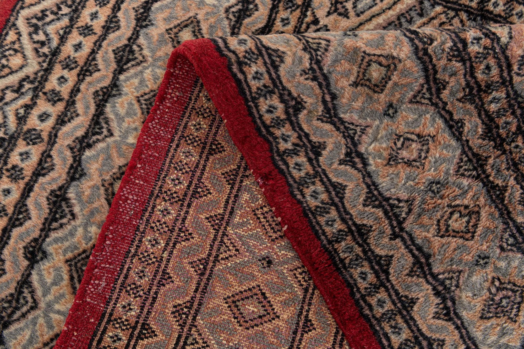 4' 3 x 6' Hand Knotted Bokhara Oriental Wool Rug