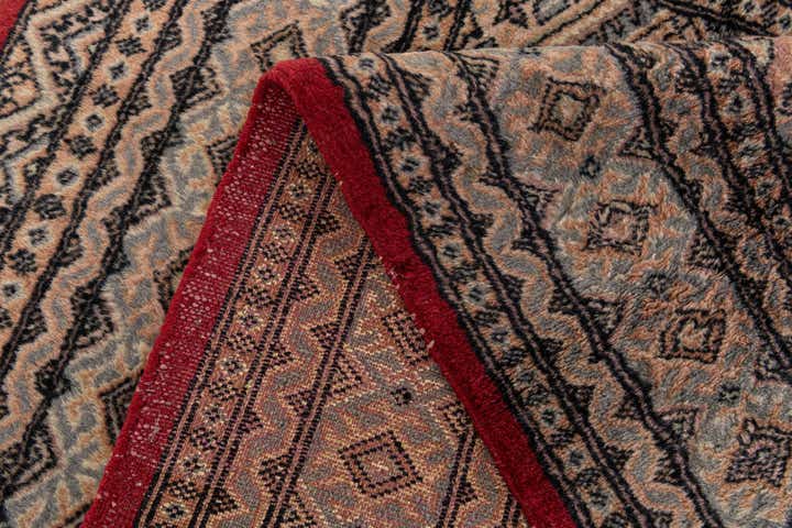 4' 3 x 6' Hand Knotted Bokhara Oriental Wool Rug