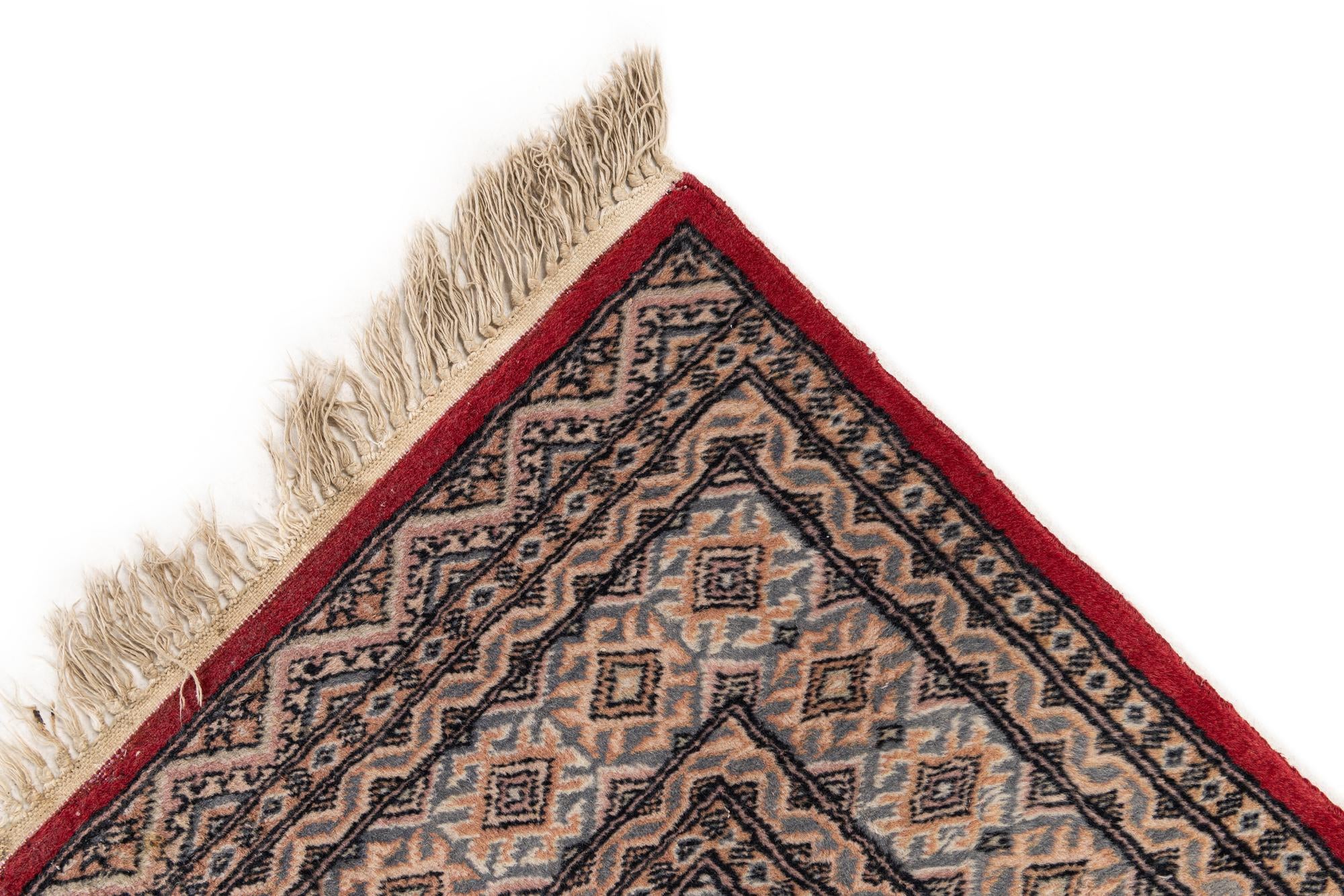 4' 3 x 6' Hand Knotted Bokhara Oriental Wool Rug