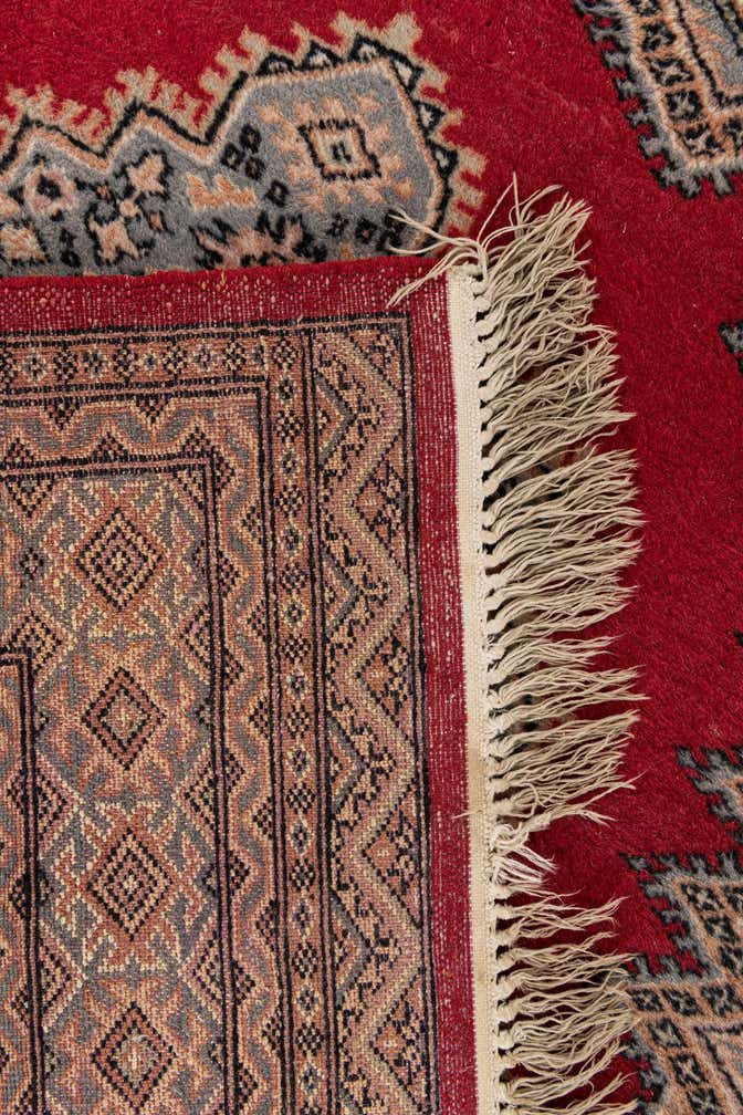 4' 3 x 6' Hand Knotted Bokhara Oriental Wool Rug