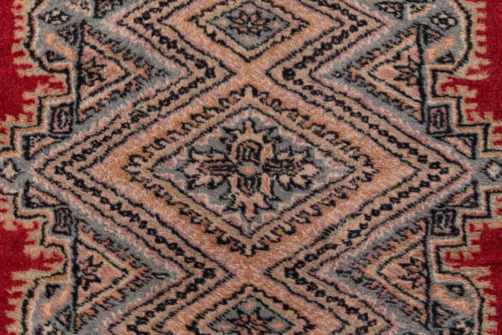4' 3 x 6' Hand Knotted Bokhara Oriental Wool Rug