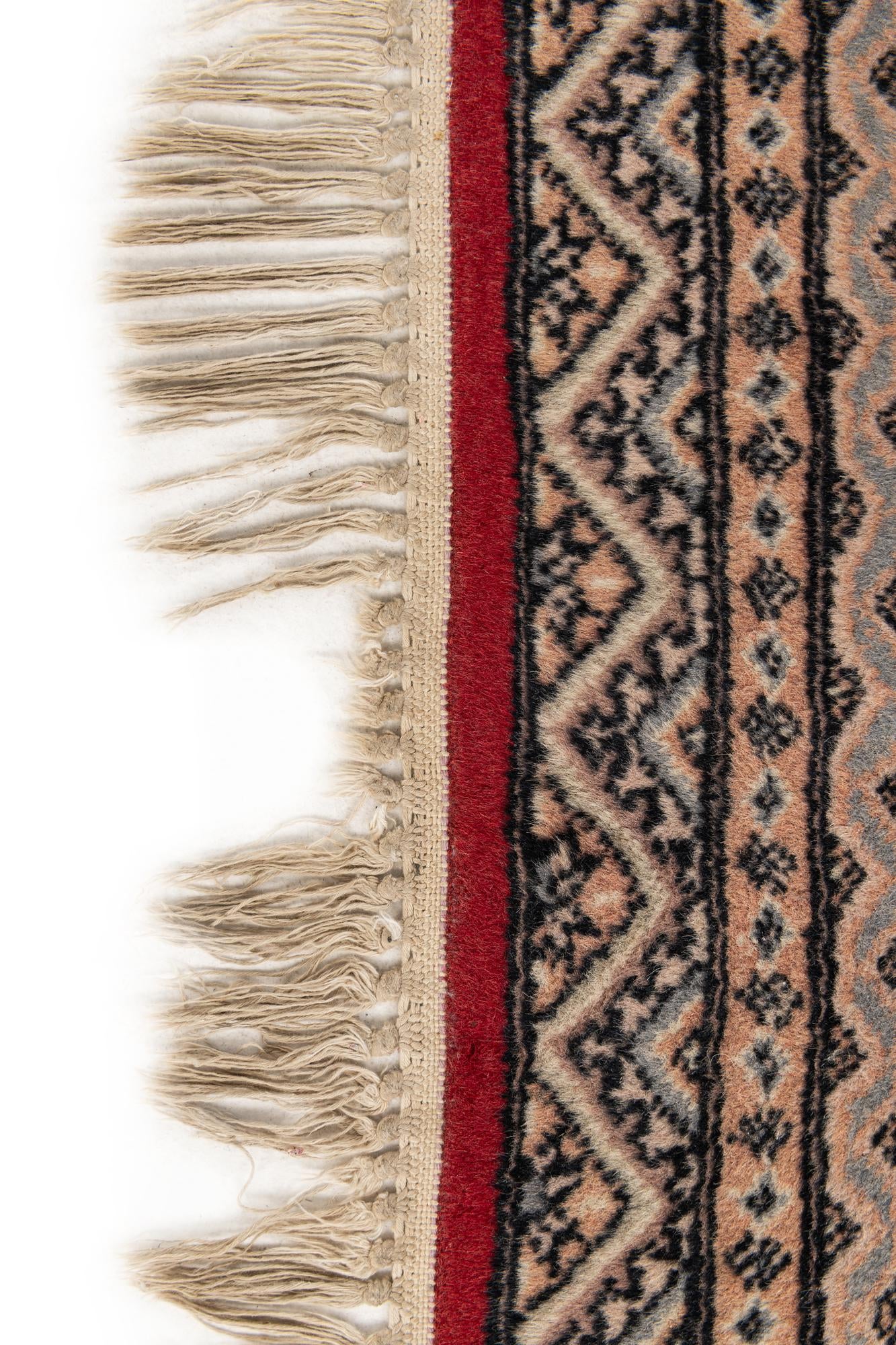 4' 3 x 6' Hand Knotted Bokhara Oriental Wool Rug