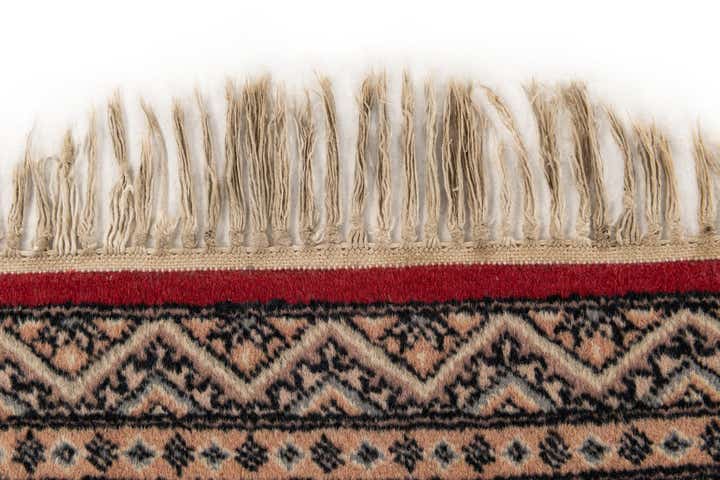 4' 3 x 6' Hand Knotted Bokhara Oriental Wool Rug