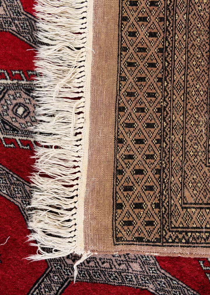 4' 2 x 5' 11 Hand Knotted Bokhara Oriental Wool Rug