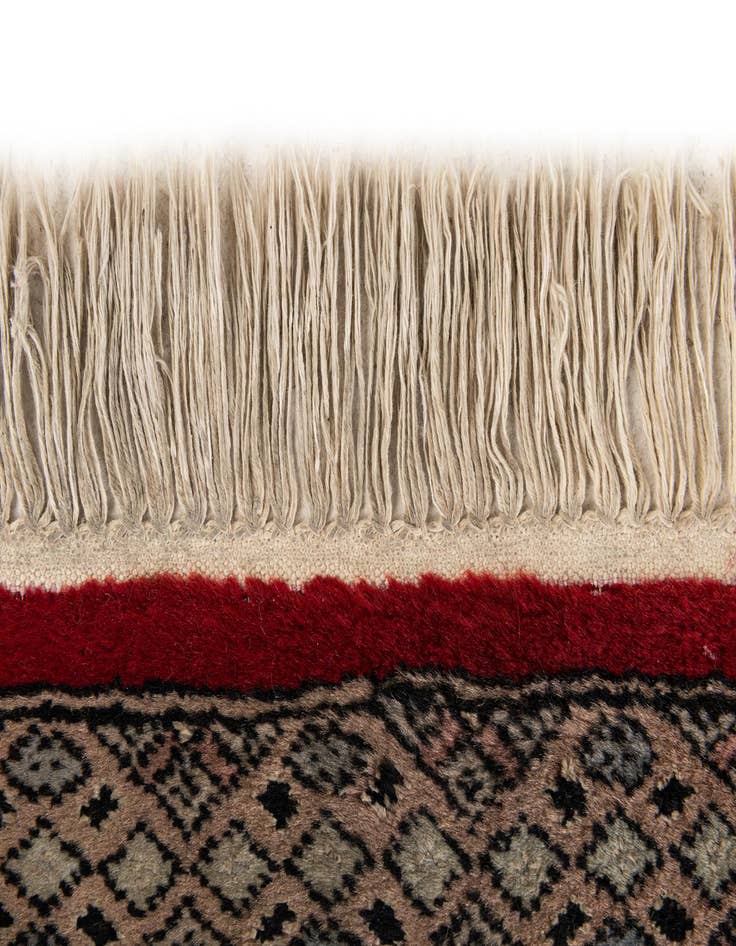 Detail image of 2' 1 x 3' 2  Hand Knotted Bokhara Oriental Wool Rug