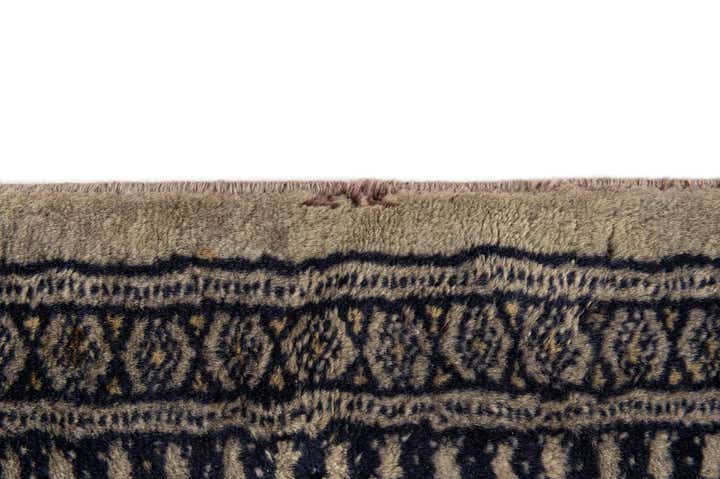 7' 1 x 9' 10 Hand Knotted Bokhara Oriental Wool Rug