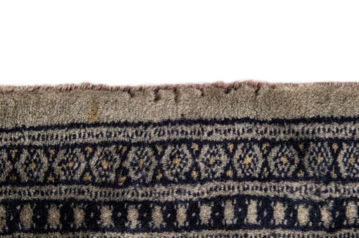 7' 1 x 9' 10 Hand Knotted Bokhara Oriental Wool Rug