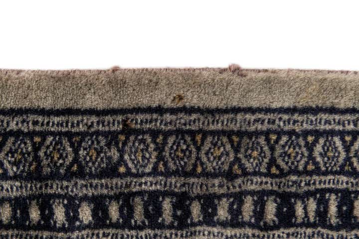 7' 1 x 9' 10 Hand Knotted Bokhara Oriental Wool Rug