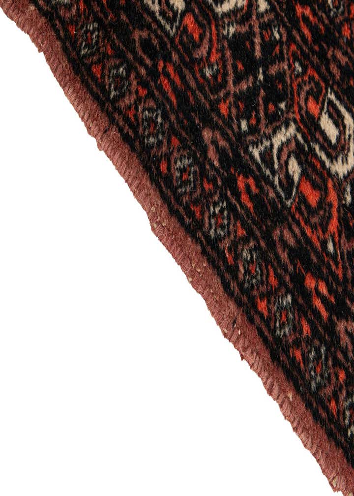4' 3 x 5' 10 Hand Knotted Bokhara Oriental Wool Rug