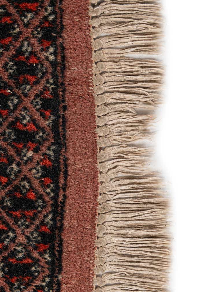 4' 3 x 5' 10 Hand Knotted Bokhara Oriental Wool Rug