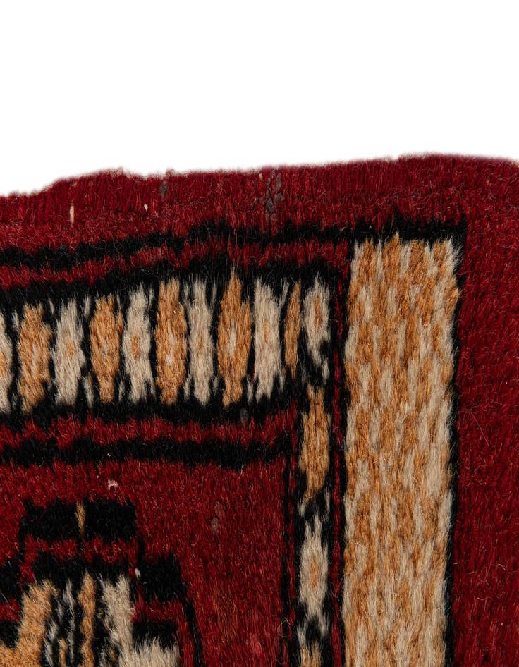 Detail image of 1' 2 x 1' 5 Bokhara Wool Rug