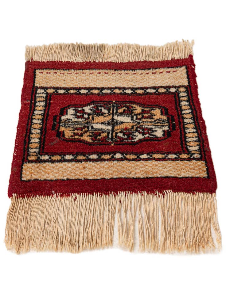 Detail image of 1' 2 x 1' 5 Bokhara Wool Rug