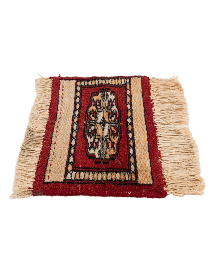 Detail image of 1' 2 x 1' 5 Bokhara Wool Rug