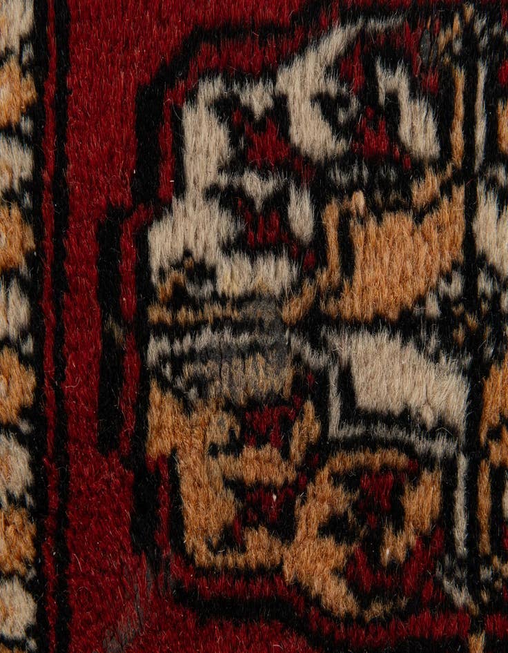 Detail image of 1' 2 x 1' 5 Bokhara Wool Rug