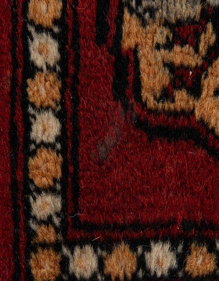 Detail image of 1' 2 x 1' 5 Bokhara Wool Rug