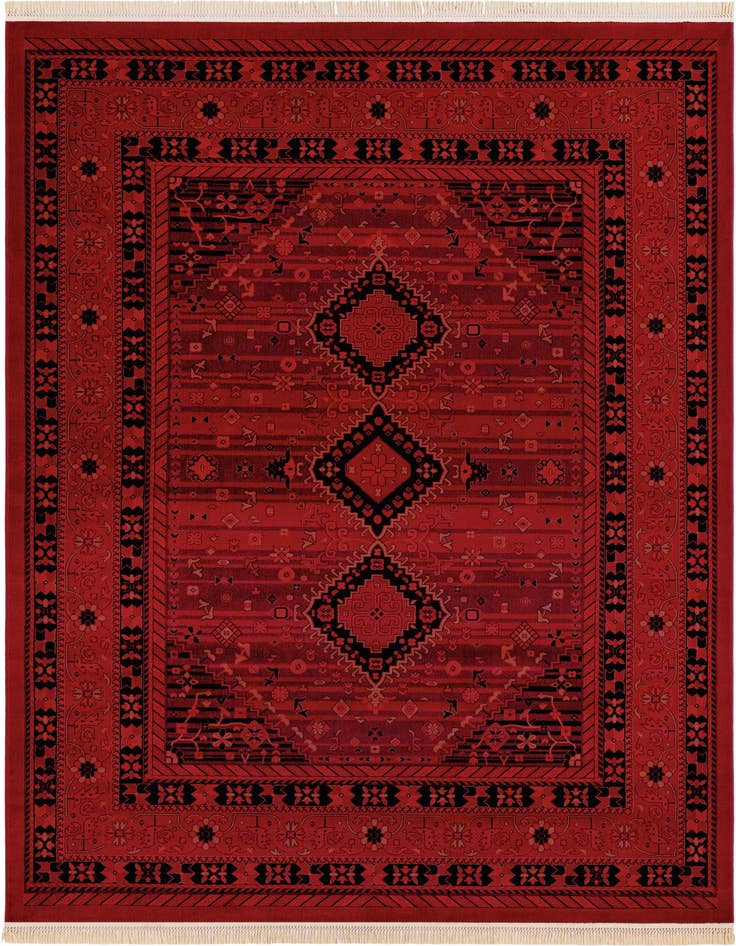 Detail image of 9' x 12' Bokhara Rug