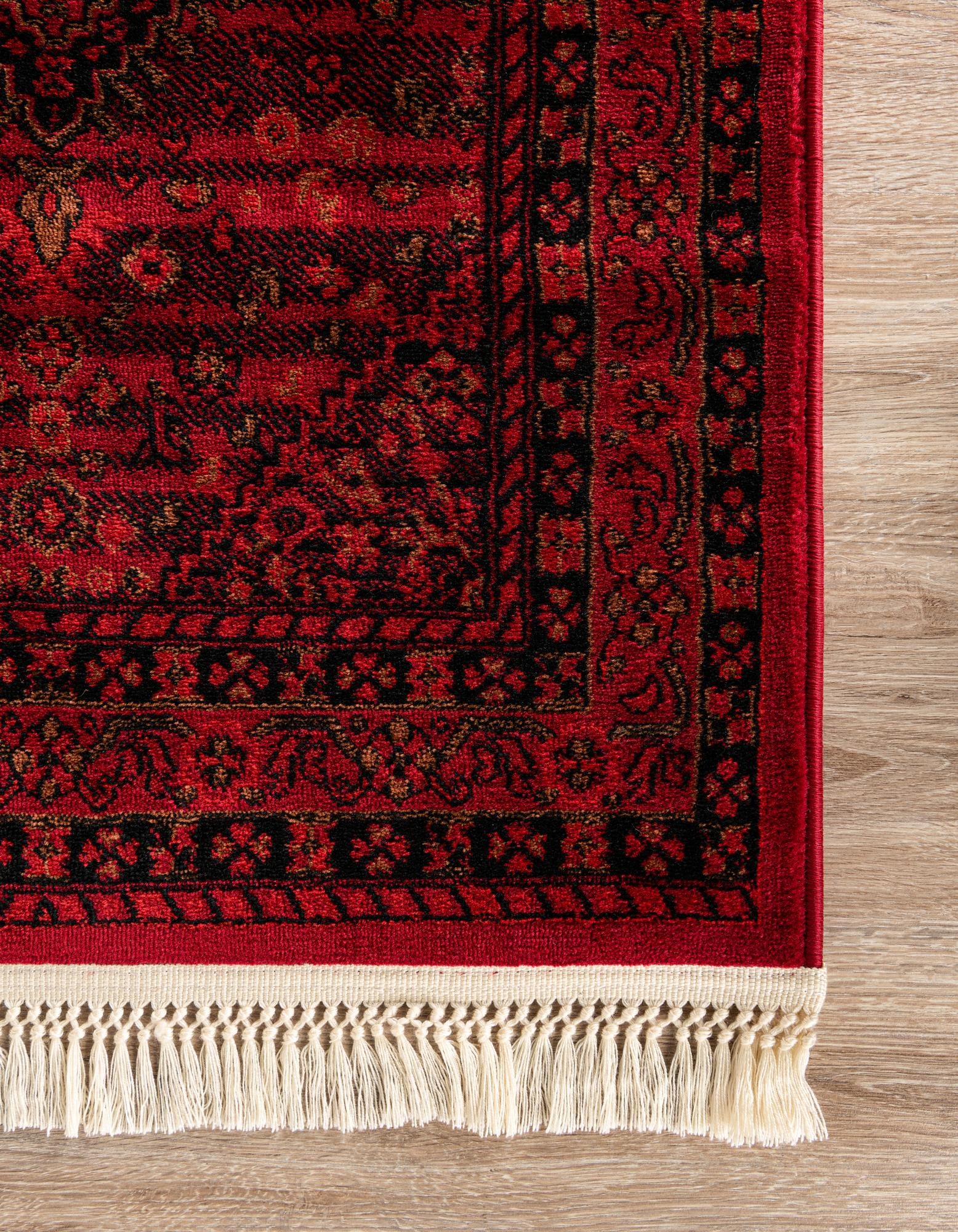 Red 5' 3 x 8' Bokhara Rug | Rugs.com