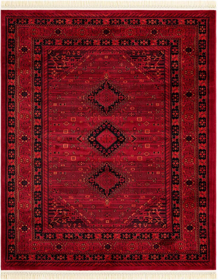 Detail image of 5' 3 x 8' Bokhara Rug