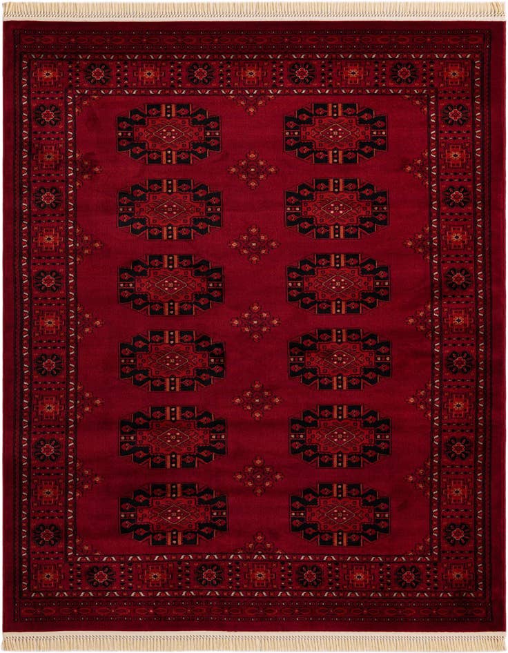 Detail image of 6' x 9' Bokhara Rug