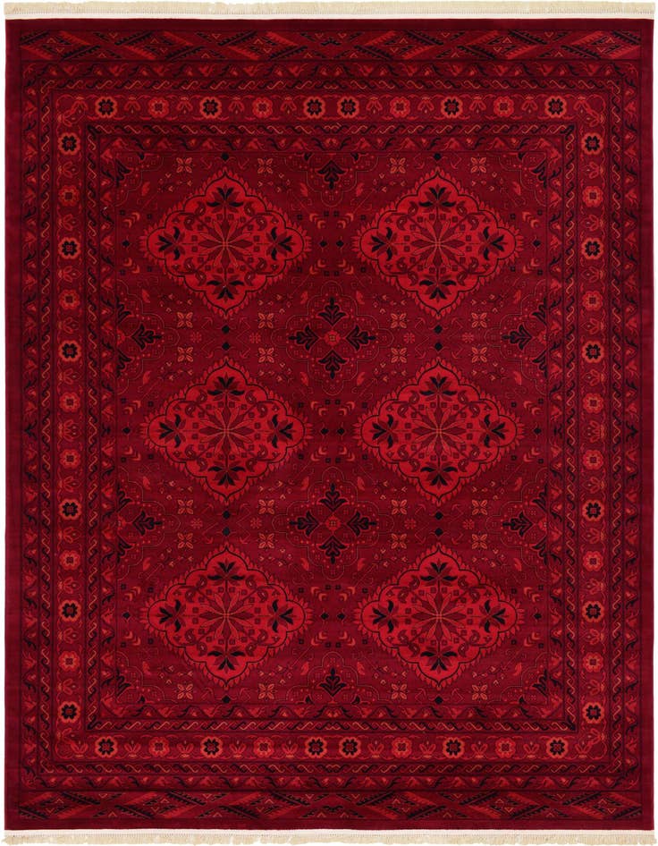 Detail image of 9' x 12' Bokhara Rug