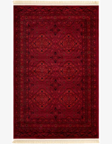 Red Bokhara Rug