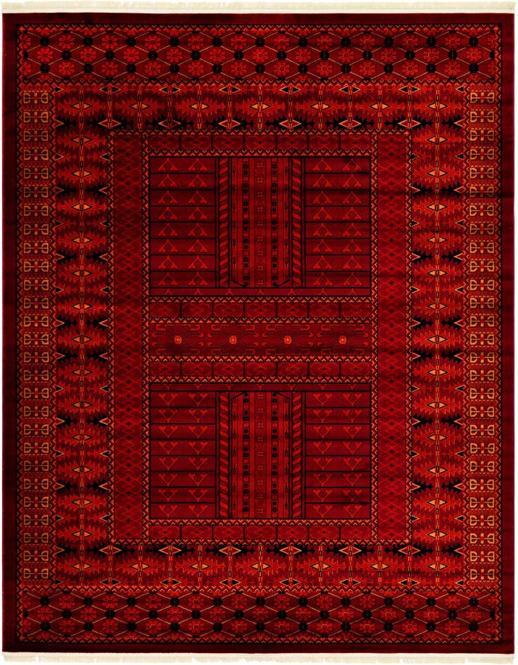 Detail image of 9' x 12' Bokhara Rug