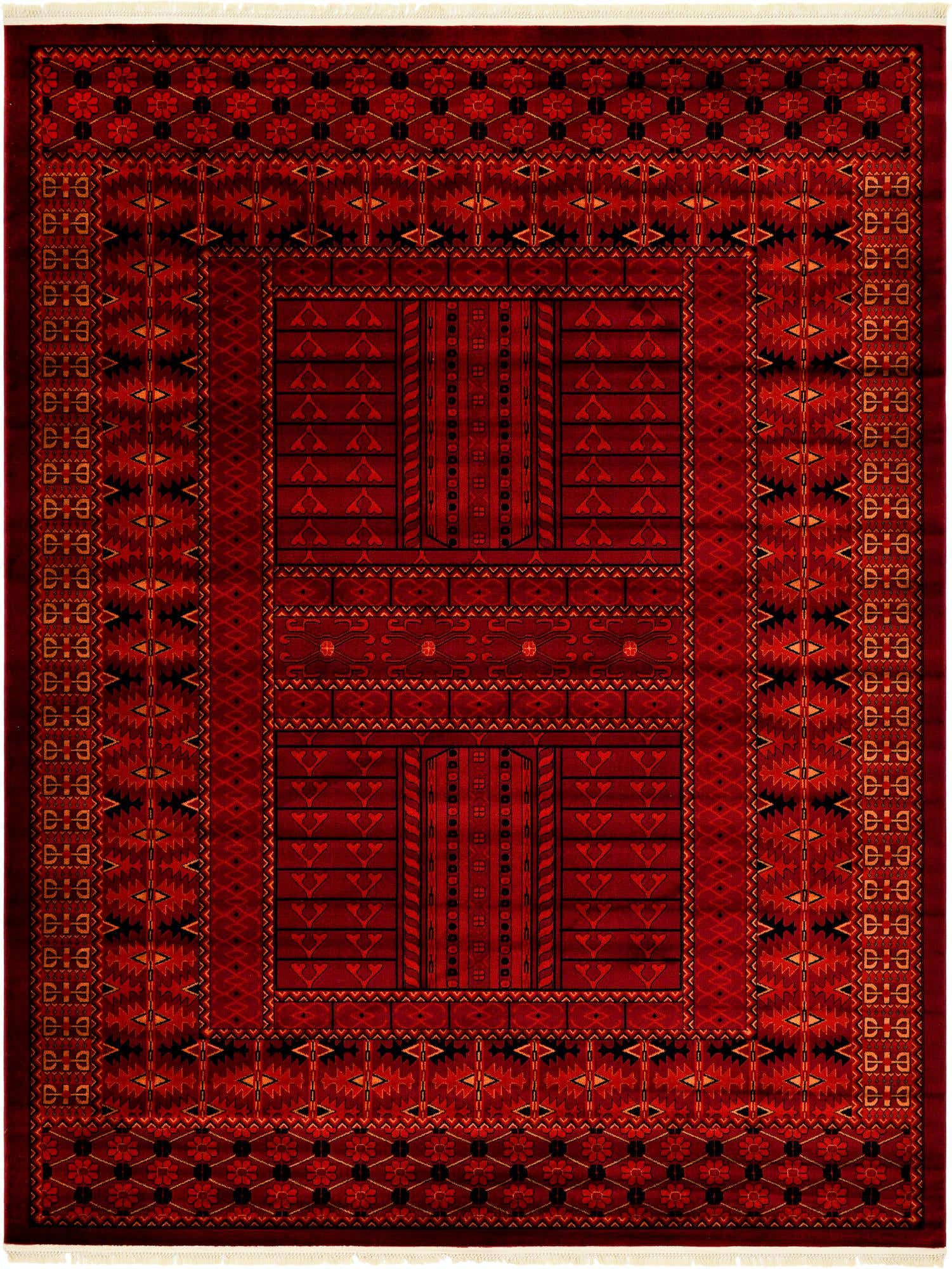 9' x 12' Bokhara Rug