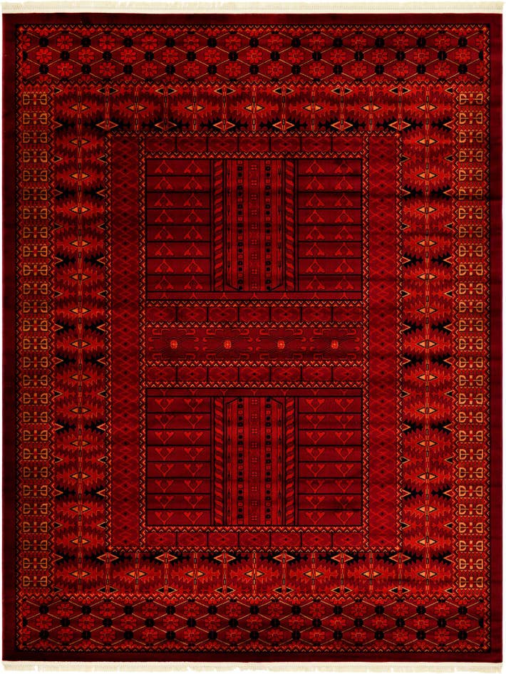 Detail image of 9' x 12' Bokhara Rug